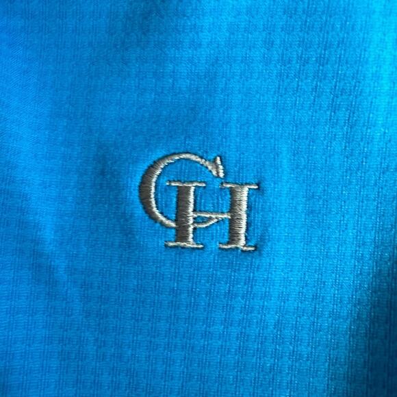 ADIDAS CLIMACHILL Mens XL Golf Tour Performance Polo Shirt. Blue Gray Top Shirt - Picture 3 of 12